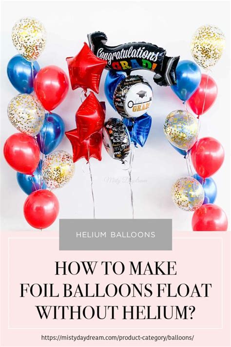 How To Make Helium Balloons Float