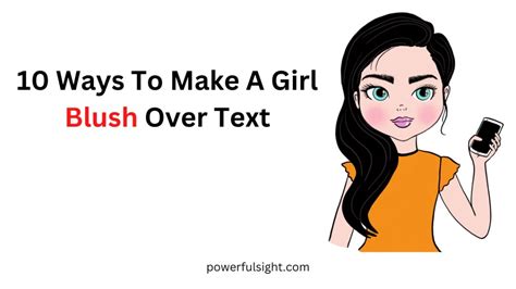 how to make her blush over text on whatsapp