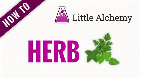 how to make herb in little alchemy