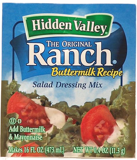 how to make hidden valley buttermilk ranch dressing