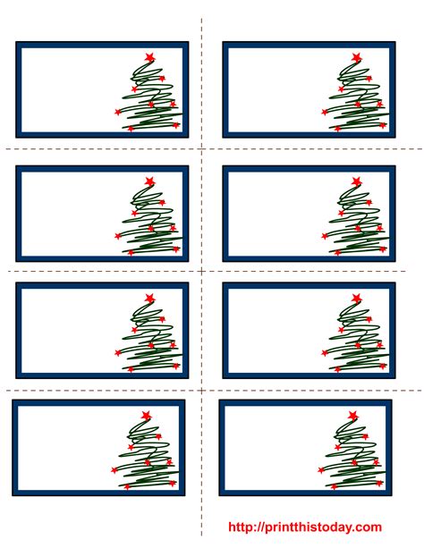 How To Make Holiday Labels In Word