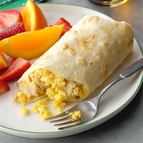 how to make homemade breakfast wrap