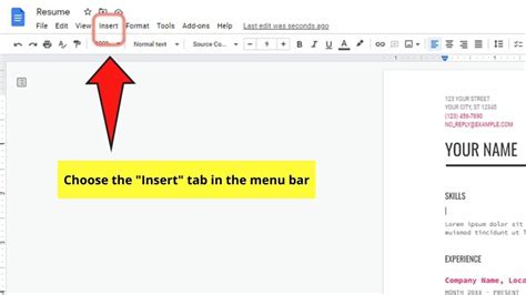 how to make horizontal lines in google docs