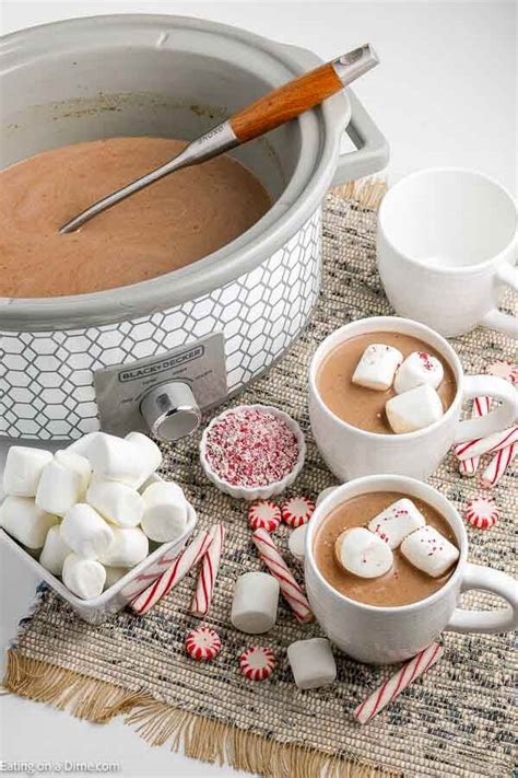 Easy Crock Pot Hot Cocoa Sweet and Simple Living