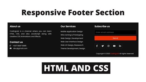 how to make html css code responsive