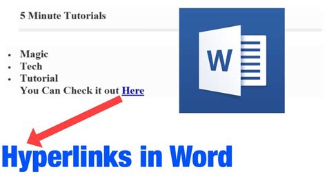 how to make hyperlink shorter in word