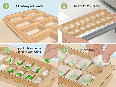 How To Make Ice Cubes With A Tray
