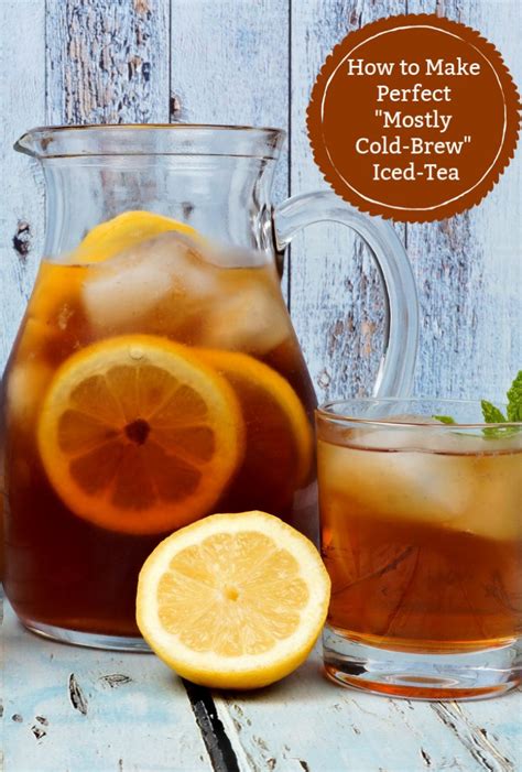 How To Make Iced Tea In A Pitcher