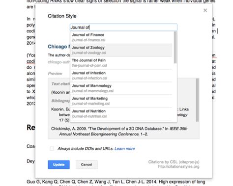 how to make ieee reference in google docs