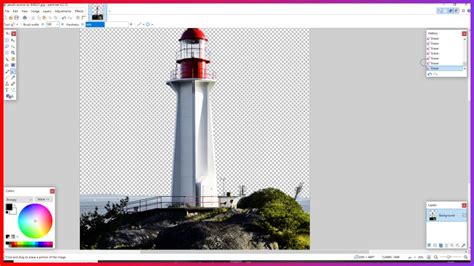 How To Make Image Background Transparent Using Paint