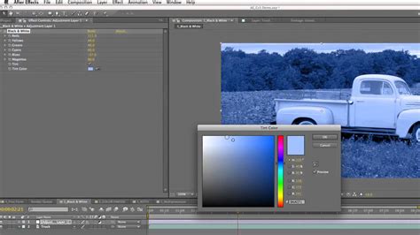 How To Make Image Black And White In After Effects