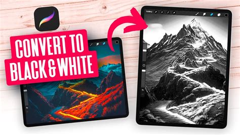 How To Make Image Black And White In Procreate