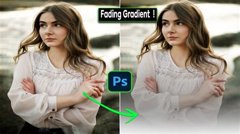 how to make image fade to transparent in photoshop