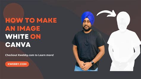 How To Make Image White In Canva