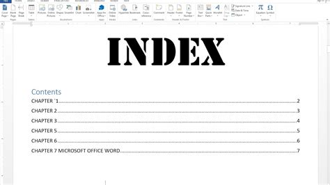 How To Make Index Tabs In Word