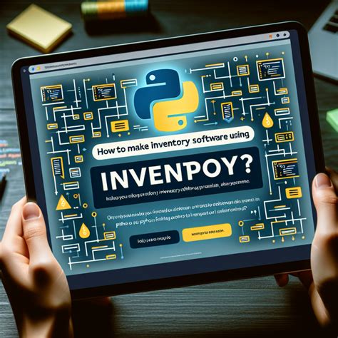 How To Make Inventory Software