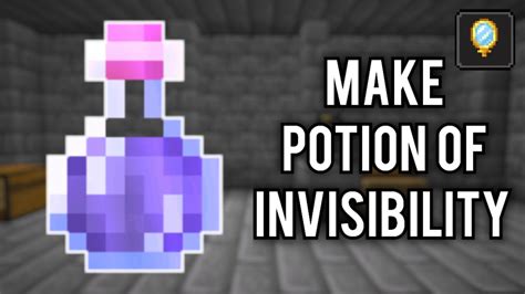 How To Make Invisibility Potion In Minecraft Bedrock