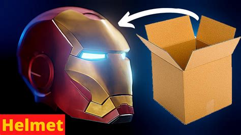 how to make iron man helmet