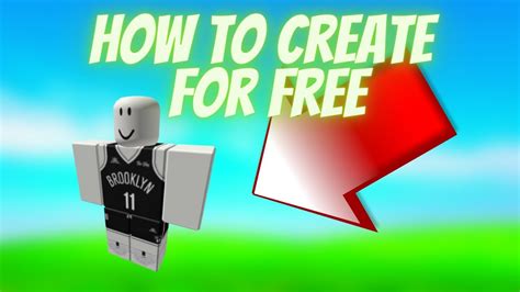 how to make jerseys on roblox