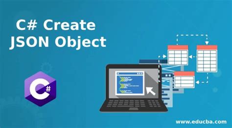 how to make json object in c#