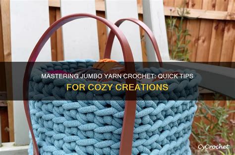 How To Make Jumbo Yarn