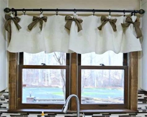 How To Make Kitchen Window Valances