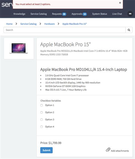 How To Make Label Variable Mandatory In Servicenow