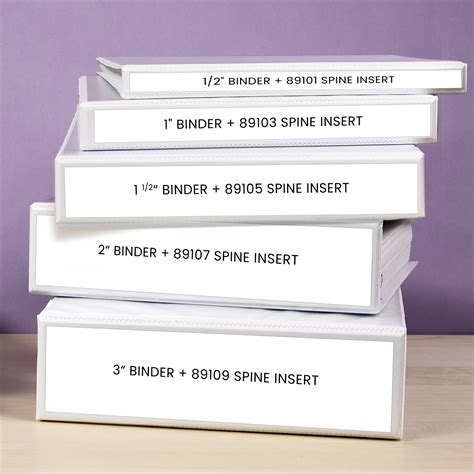 How To Make Labels For Binders In Word