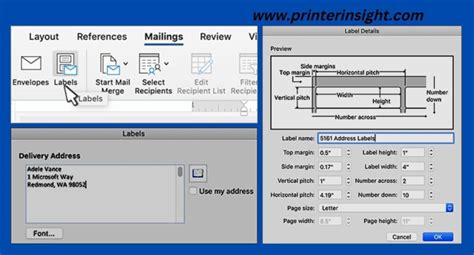 How To Make Labels Using Pages On A Mac