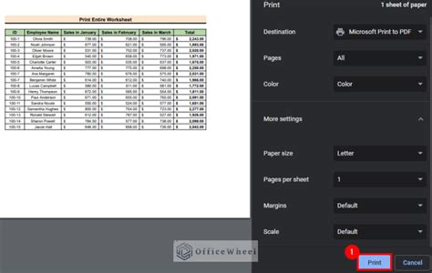 How To Make Landscape In Google Sheets