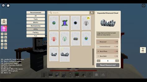 How To Make Large Chest In Islands Roblox