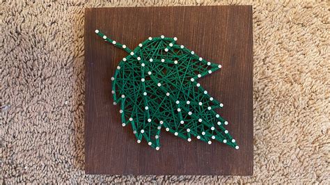 How To Make Leaf String Art