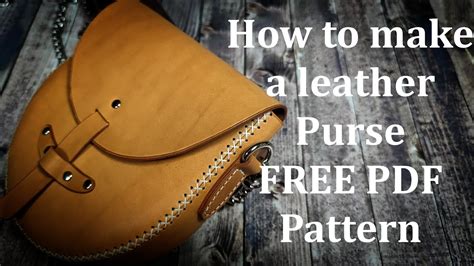 How To Make Leather Patterns