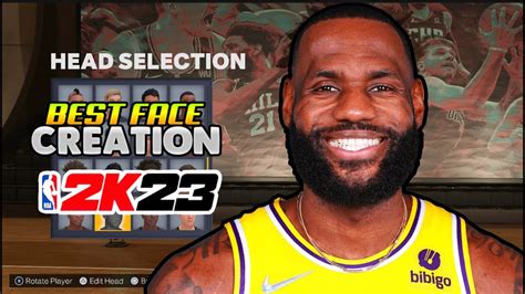 how to make lebron james 2k23