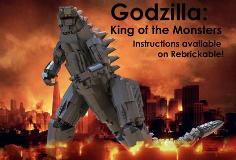 how to make lego godzilla