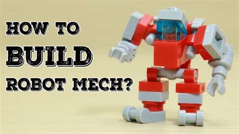 how to make lego robot mini