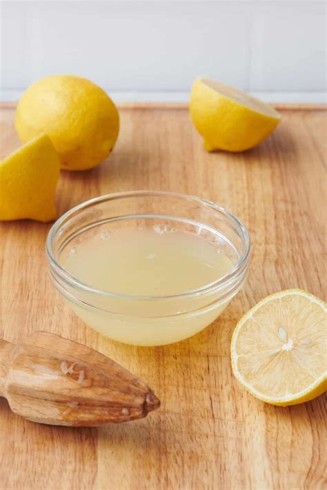 How To Make Lemon Juice From A Lemon