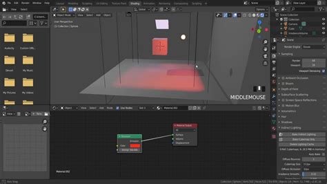 how to make light pass through an object in blender
