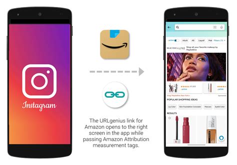 how to make link open in amazon app