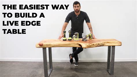 How To Make Live Edge Table Top