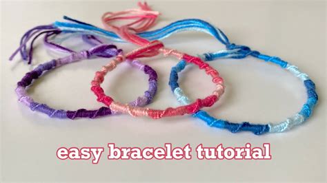 How To Make Loose String Bracelets