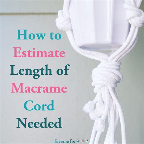How To Make Macrame Cord Longer