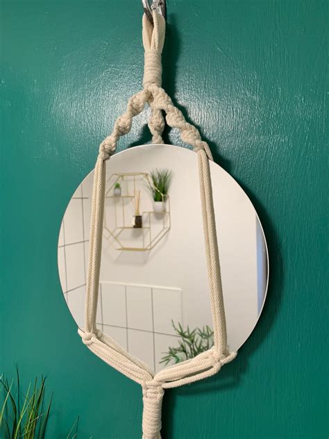 How To Make Macrame Mirror Wall Hanging