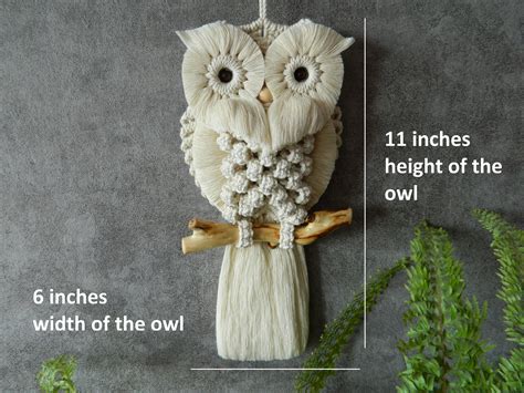 How To Make Macrame Owl Wall Hanging Pattern