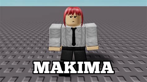 how to make makima in roblox｜TikTok Search