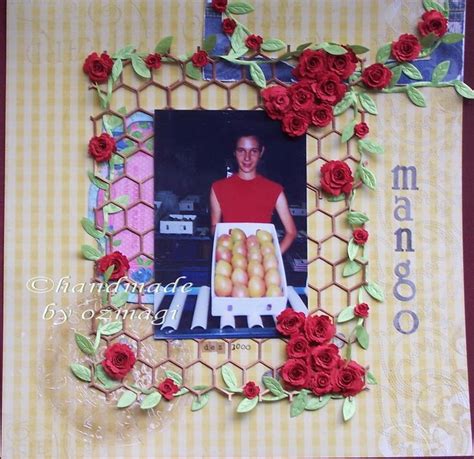 How To Make Mango Scrapbook