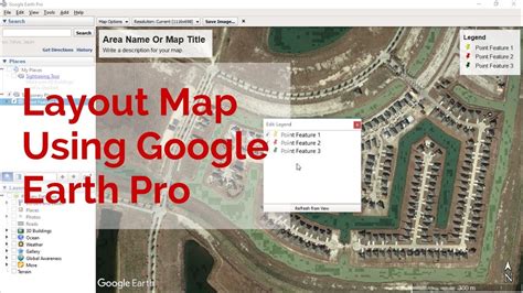 how to make map from google earth