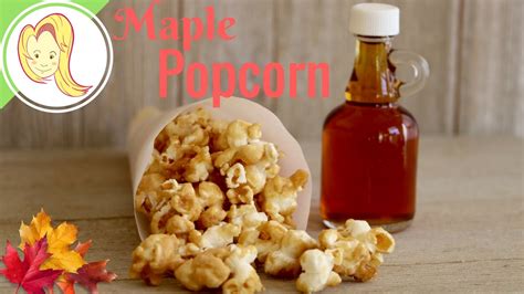 how to make maple syrup popcorn