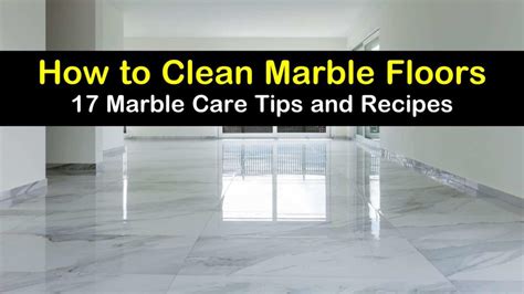 how to make marble floor shiny
