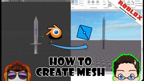 How To Make Meshes In Blender For Roblox